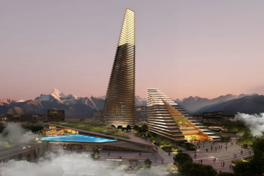 [ФОТО/ВИДЕО] Казахтанците градат „чудо од град“ вредно 20 милијарди долари: „Иконски кули“ и целосна дигитализација среде ништо