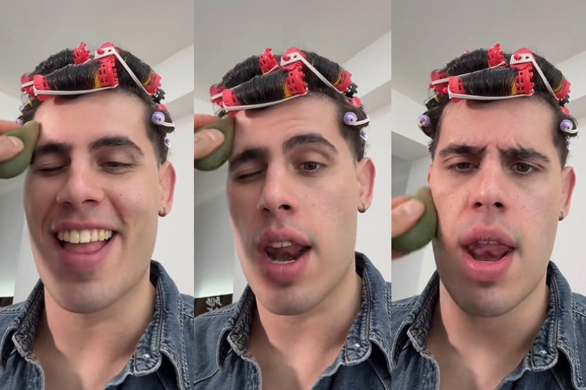 [ВИДЕО] Витлери, пудра и сериозен поглед - Young Dadi со најава за нова песна