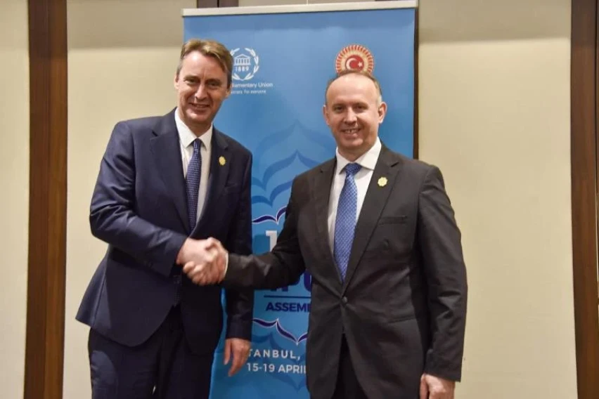 Зајакнување на парламентарната соработка: Гаши на средби со Блондел и Корнијенко