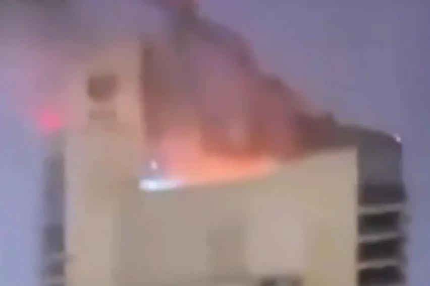 [ВИДЕО] Ирански дрон погоди нафтен комплекс во Кувајт: изби голем пожар