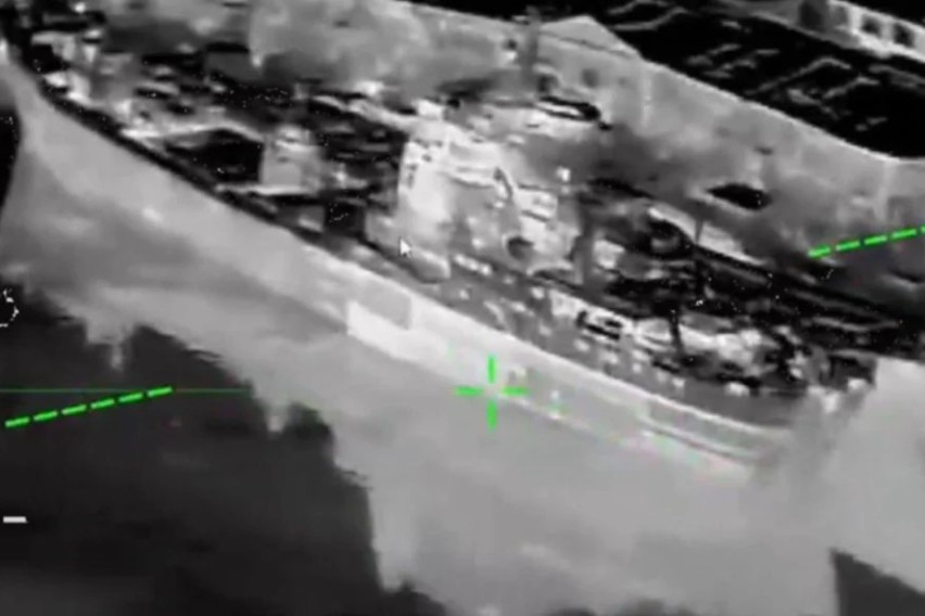 [ВИДЕО] Украинците го нападнаа седиштето на Црноморската флота: нанесен тежок удар на Русите