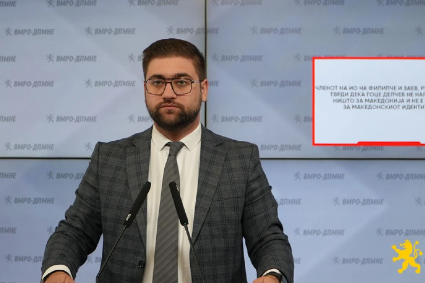 Манасиевски: Рубин Земон од СДСМ тврди дека Гоце Делчев не направил ништо за Македонија и не е битен за македонскиот идентитет