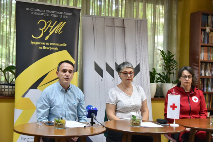 Светскиот ден на слободата на медиумите по четврти пат одбележан со крводарителска акција