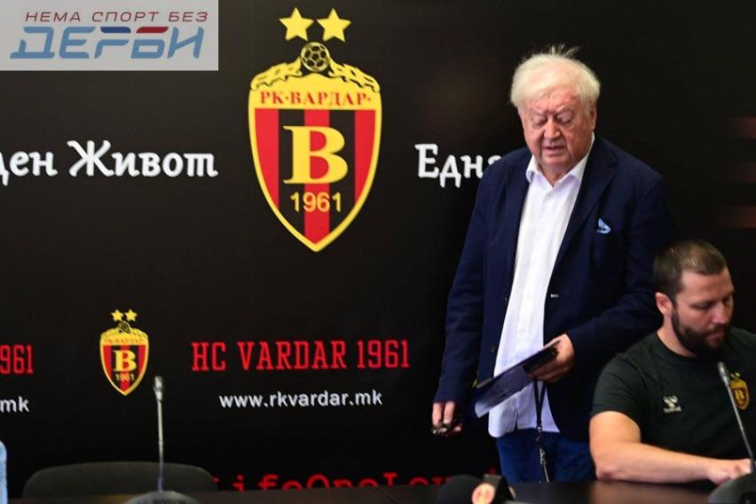 Првиот човек на Вардар: Проценив дека Столе не е подготвен за прв тренер, но вратата за него секогаш е отворена