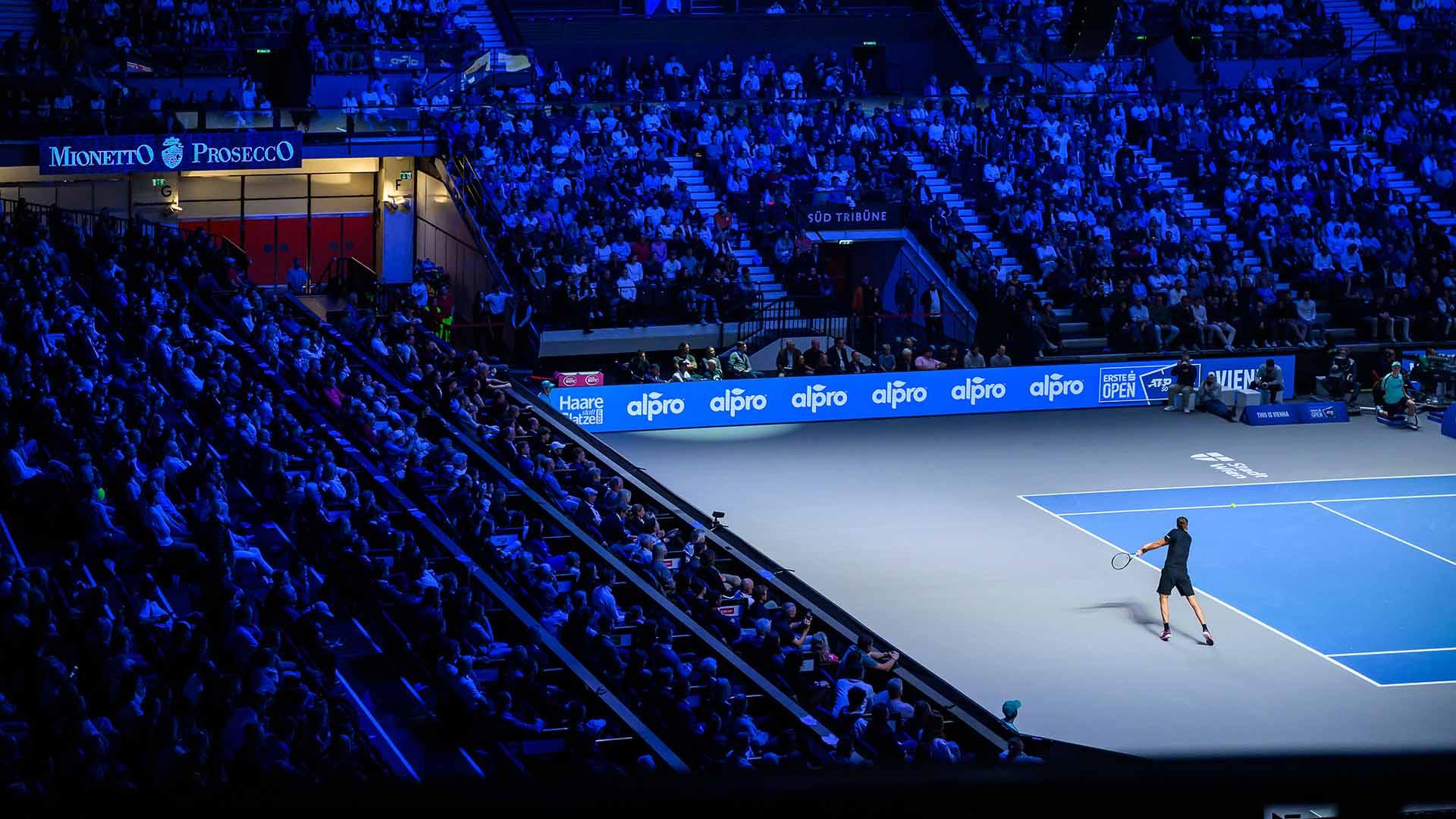 Од тенискиот турнир во Виена. <b>Фото: Erste Bank Open.</b>